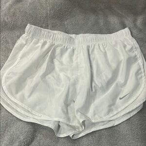Nike Women's White Running Shorts